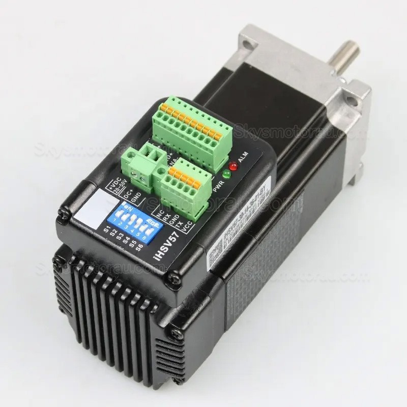 Nema 23 60mm 36V 140W Integrated AC Servo Motor JMC iHSV57-30-14-36 0.45N.m 5.4A 3000RPM